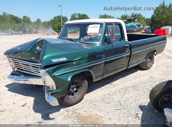 000000F10BRB41399 1970 FORD F100 Green Передня ліва чверть
