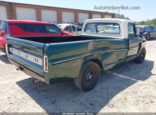 000000F10BRB41399 1970 FORD F100 Green Задня права чверть