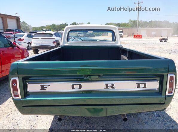 000000F10BRB41399 1970 FORD F100 Green 