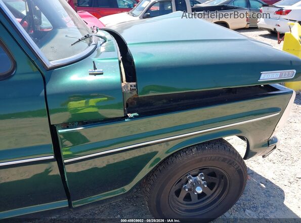 000000F10BRB41399 1970 FORD F100 Green 