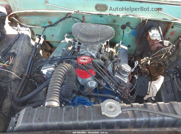 000000F10BRB41399 1970 FORD F100 Green Вид ззаду