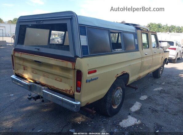 000000F25YCS09090 1973 FORD F-250 Yellow Tył prawy