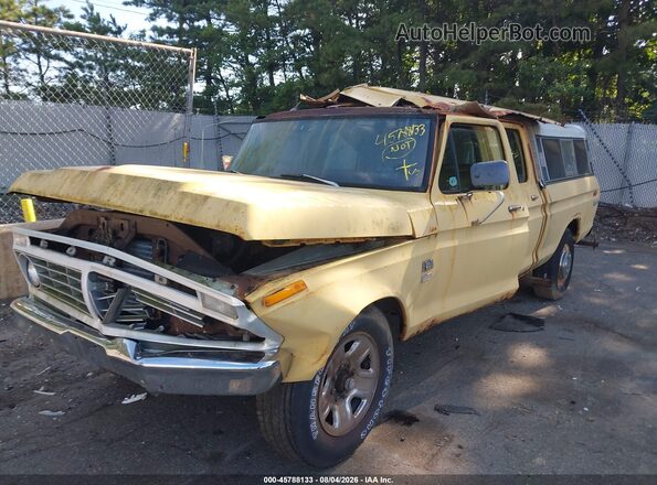 000000F25YCS09090 1973 FORD F-250 Yellow Przód lewy