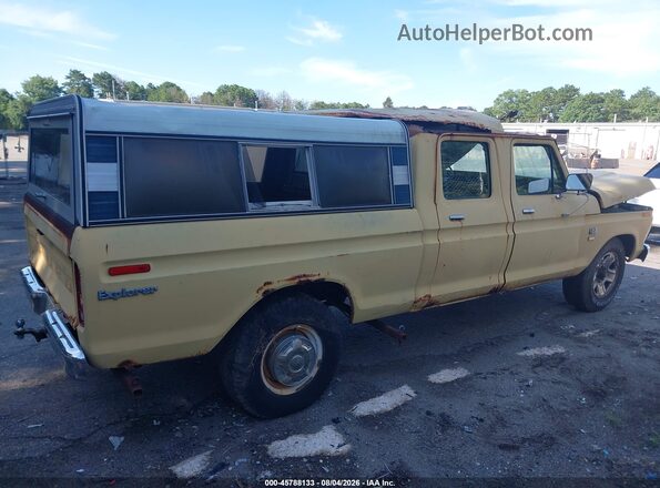 000000F25YCS09090 1973 FORD F-250 Yellow Widok zestawu wskaźników