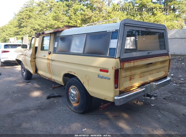 000000F25YCS09090 1973 FORD F-250 Yellow Tył lewy