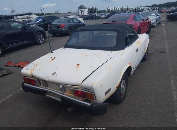 0000124CS10139683 1978 FIAT 124 SPIDER White Задня права чверть