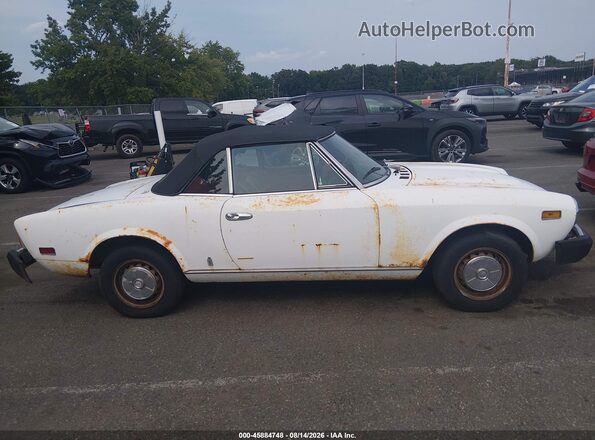 0000124CS10139683 1978 FIAT 124 SPIDER White Вид задньої частини салону