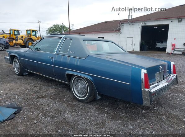 00006D47S7Q264720 1977 CADILLAC DEVILLE Синий Задняя левая четверть