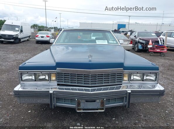 00006D47S7Q264720 1977 CADILLAC DEVILLE Синий Вид щитка приборов