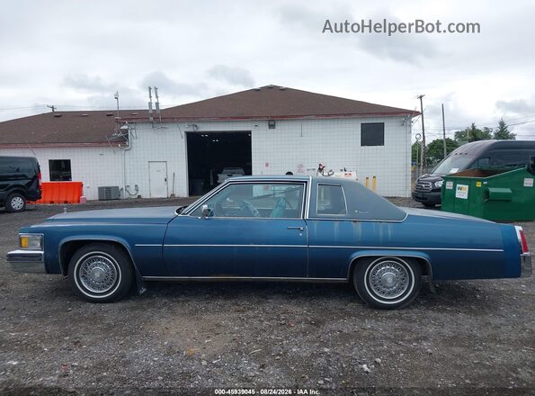 00006D47S7Q264720 1977 CADILLAC DEVILLE Синий Панорамный вид салона 360°