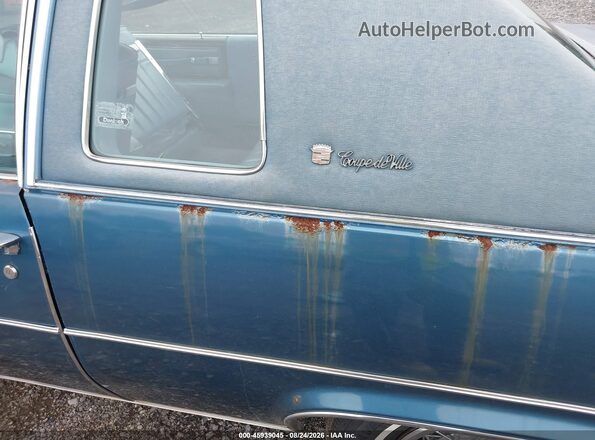 00006D47S7Q264720 1977 CADILLAC DEVILLE Синий 