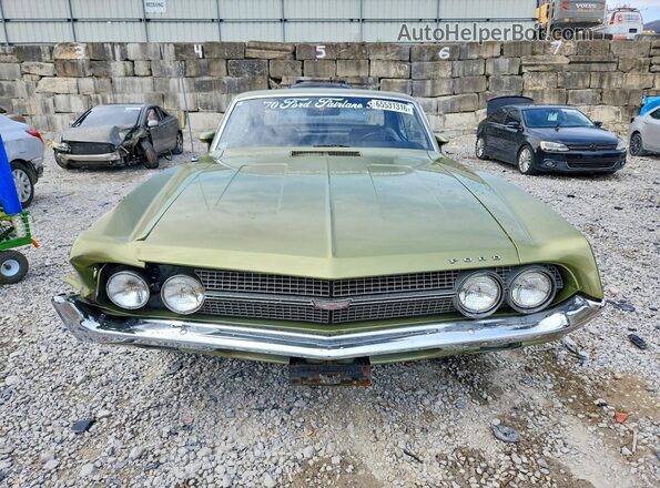 0B29L152269 1970 FORD FAIRLANE Green Դիմացի տեսք