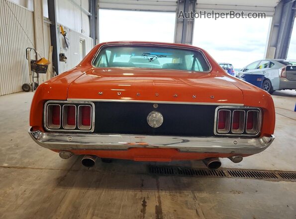 0F1F145339 1970 FORD MUSTANG Orange უკანა ხედი