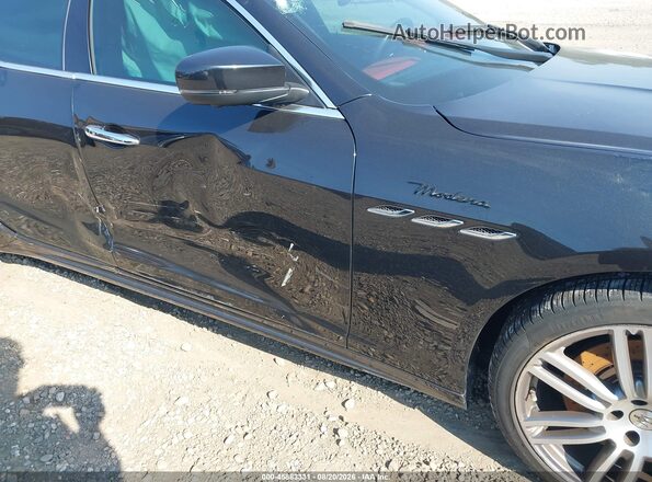 ZAM57YSM4NX399862 2022 MASERATI GHIBLI Black წინა ხედი