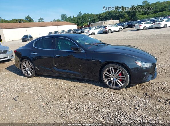 ZAM57YSM4NX399862 2022 MASERATI GHIBLI Black უკანა სალონის ხედი