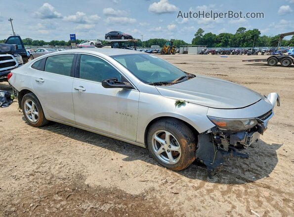1G1ZB5ST5HF224971 2017 CHEVROLET MALIBU Silver წინა ხედი