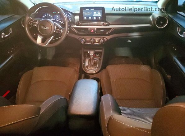 3KPF24AD4LE205569 2020 KIA FORTE Black Vista del cuadro de instrumentos