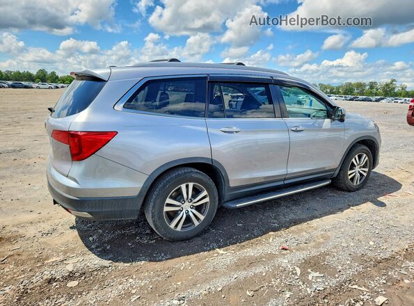 5FNYF5H66HB044735 2017 HONDA PILOT Серебряный Передняя правая четверть