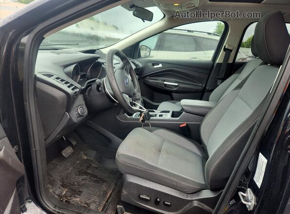 1FMCU9GDXJUB17136 2018 FORD ESCAPE Black წინა პანელის ხედი