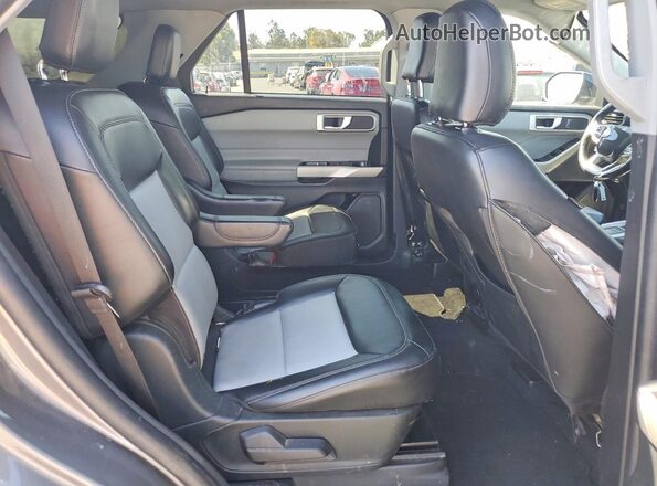 1FMSK8DHXNGB02837 2022 FORD EXPLORER Gray Вид підкапотного простору