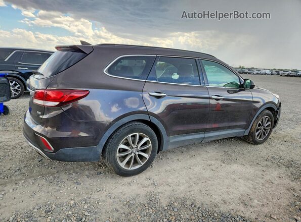 KM8SMDHF6HU220157 2017 HYUNDAI SANTA FE Brown Przód prawy