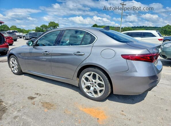 ZARFAEEN3J7575832 2018 ALFA ROMEO GIULIA Gray Tył prawy