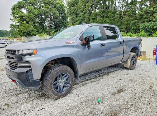 1GCPYFED3MZ422657 2021 CHEVROLET SILVERADO Gray Задня ліва чверть