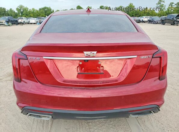 1G6DW5RK9P0117106 2023 CADILLAC CT5 Красный Вид салона спереди