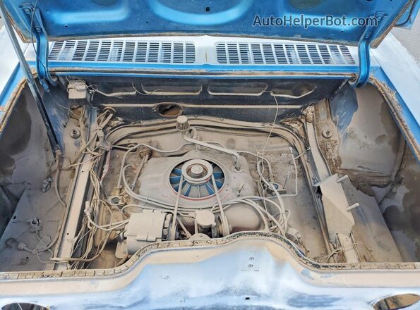 101377W124679 1967 CHEVROLET OTHER Синий Вид задней части салона
