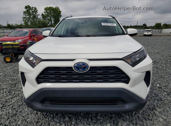 4T3MWRFV3MU038699 2021 TOYOTA RAV4 White Rear view
