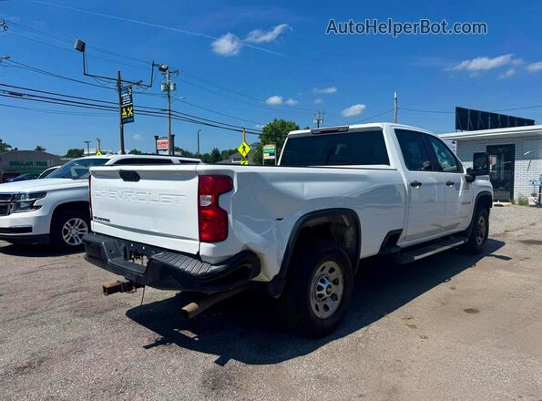 1GC4YLE74LF344238 2020 CHEVROLET SILVERADO Белый Вид спереди