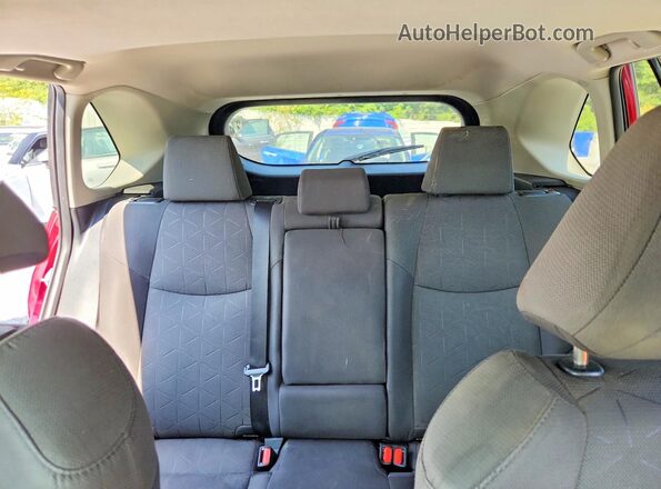 2T3W1RFV0KW032251 2019 TOYOTA RAV4 Red Вид задньої частини салону