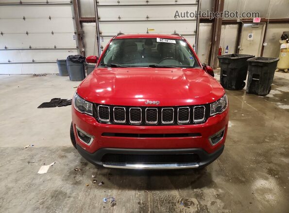 3C4NJDCB2KT854582 2019 JEEP COMPASS Красный Вид сзади