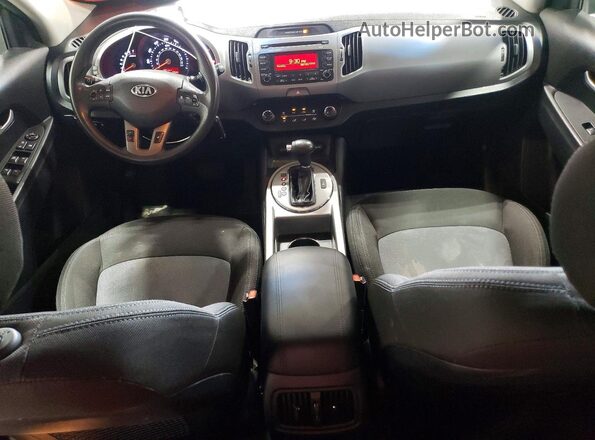 KNDPBCAC2G7810640 2016 KIA SPORTAGE Blue Vista del cuadro de instrumentos