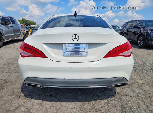WDDSJ4EB5HN499406 2017 MERCEDES-BENZ CLA-CLASS White წინა სალონის ხედი
