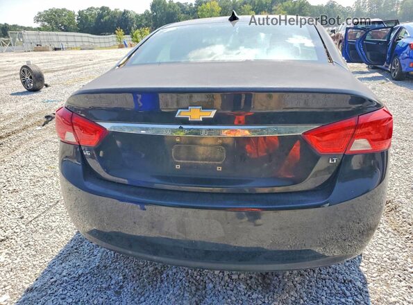 1G1105S37HU187484 2017 CHEVROLET IMPALA Черный Вид салона спереди