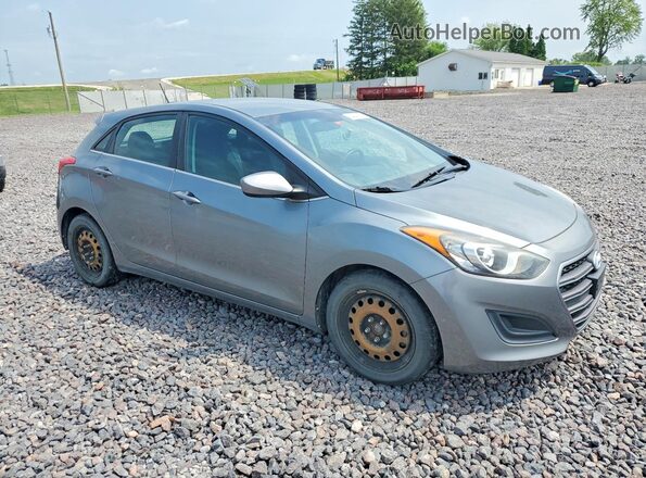 KMHD35LH0HU352728 2017 HYUNDAI ELANTRA Gray Widok z przodu