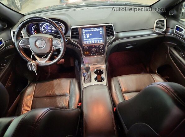 1C4RJFBG5JC212054 2018 JEEP GRAND Black Widok zestawu wskaźników