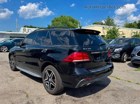 4JGDA5HB1HA884534 2017 MERCEDES-BENZ GLE Black Передня права чверть