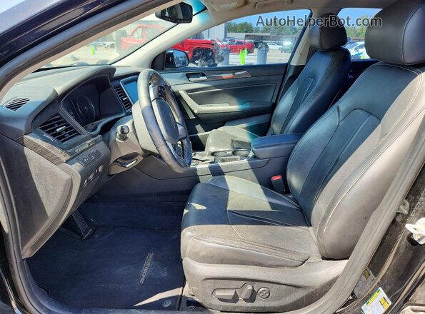 5NPE34AF4JH684935 2018 HYUNDAI SONATA Black Vista del salpicadero