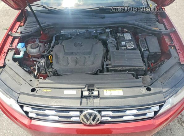 3VV3B7AXXMM031689 2021 VOLKSWAGEN TIGUAN Красный Вид наклейки с VIN-кодом