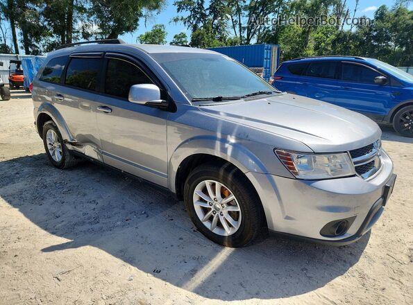 3C4PDCBG6HT532379 2017 DODGE JOURNEY Silver Вид спереду