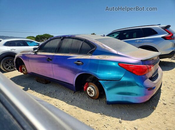 JN1EV7AP8HM739765 2017 INFINITI Q50 Серебряный Задняя правая четверть