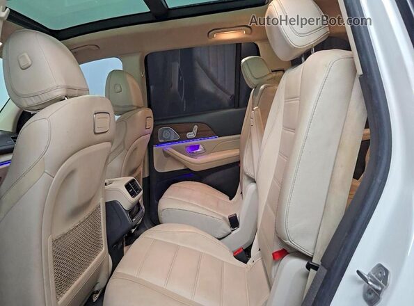 4JGFF5KE0LA75189 2020 MERCEDES-BENZ GLS-CLASS White წინა სალონის ხედი