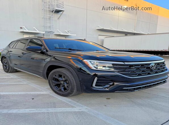 1V2CR2CA2SC573114 2025 VOLKSWAGEN ATLAS Черный Задняя правая четверть