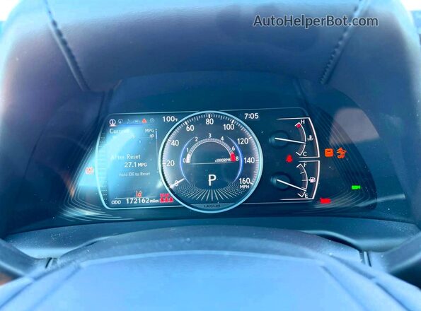 58ADZ1B15LU079668 2020 LEXUS ES Gray Vista del salpicadero