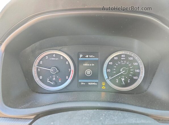 5NPE34AF5JH606485 2018 HYUNDAI SONATA Silver Rear seats view