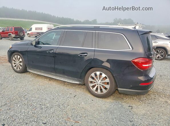 4JGDF6EE2HA896861 2017 MERCEDES-BENZ GLS Blue Tył prawy