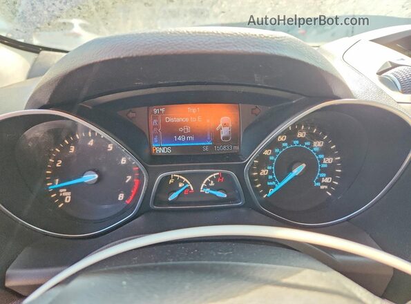 1FMCU9GX4GUB75746 2016 FORD ESCAPE Blue Widok tylnych siedzeń