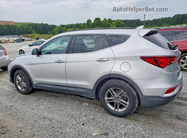 5XYZUDLB6HG383724 2017 HYUNDAI SANTA Серебряный Задняя правая четверть